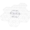Ekena Millwork Small Hampton Decorative Fretwork Wall Panels in Architectural Grde PVC, 11 3/8"W x 13 1/8"H x 3/8"T WALP12X12HMP - alternate 2